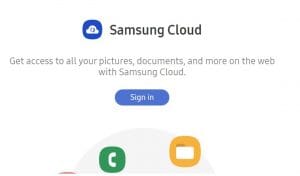cara buka Samsung cloud di PC